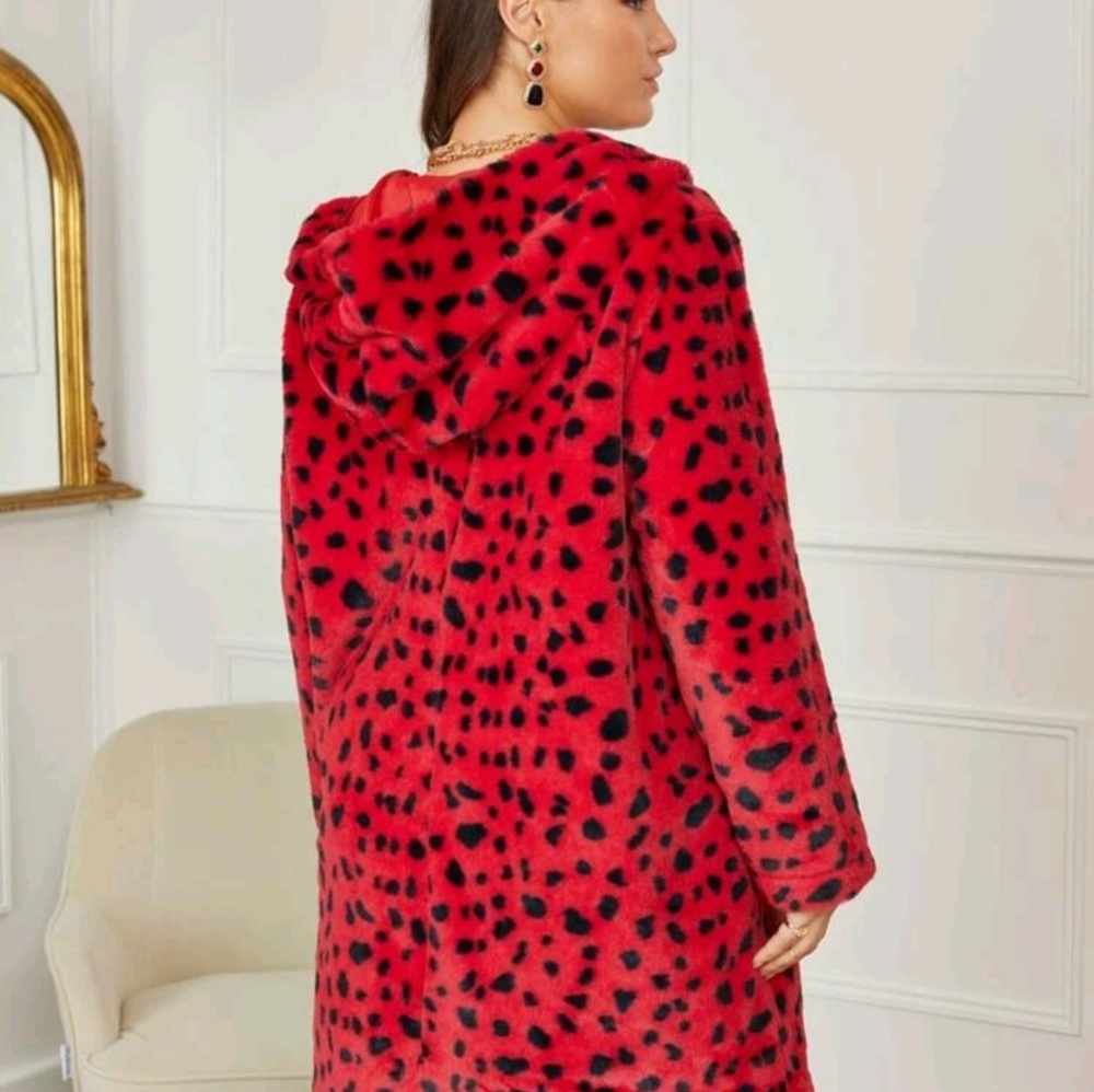 Red Dalmation Coat